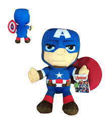 Peluchito Capitán América - Suave y Adorable (30 cm)