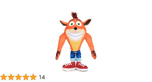 Crash Bandicoot: Peluche Felpa Sonriente Original