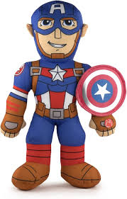 Peluche Capitán América 50 cm - Marvel - Calidad Nylex