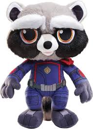 Peluche Rocket de Guardianes de la Galaxia con Sonidos y Movimiento