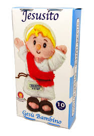 Llaverito Peluche Jesúsito de mi Vida - 10 cm