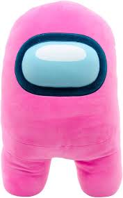 Famosa Softies - Peluche Rosa Among Us de 40 cm