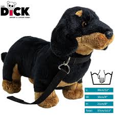 Peluche Perro Salchicha Negro 30cm - Carl Dick