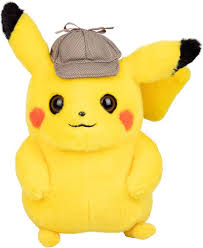 Peluche Multicolor Detective Pikachu 8"" - Pokémon 97563