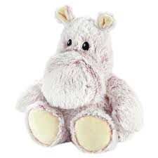 Hipopótamo Warmies: Peluche de Malvavisco con Peso
