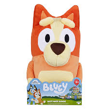 Bluey Bingo Extra Grande: Peluche Oficial Jumbo de 18 Pulgadas