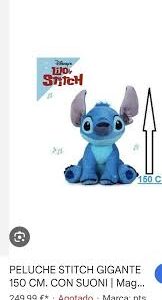 Peluche Stitch 150cm - Segunda Mano en Móstoles por 50 EUR
