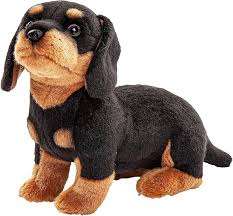 Perro Salchicha de Peluche Uni-Toys - 27 cm
