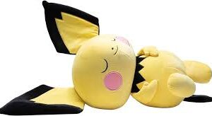 Peluche Durmiente Pichu 45 cm - Pokémon Oficial