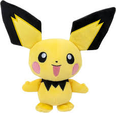 Juguete Pichu Amarillo Bizak - Pokemon