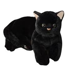 Gato de Peluche Negro LOVEMETOO - 30 cm de Dulzura