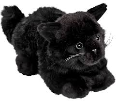 Gato Negro de Peluche Carl Dick - 20cm