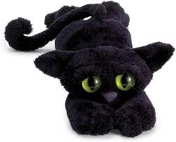 Gato de Peluche Lanky Cats - Negro