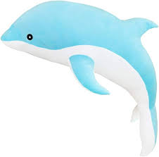 Delfín de Peluche Realista 50cm - LICHENGTAI