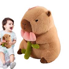 Peluches Realistas de Capibara Sollee